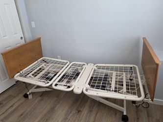 Joerns full electric hospital bed