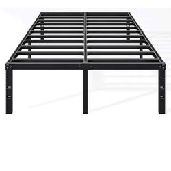 Hafenpo 18 Inch King Bed Frame - Sturdy Platform Bed Frame Metal Bed Frame No Box Spring Needed Heav