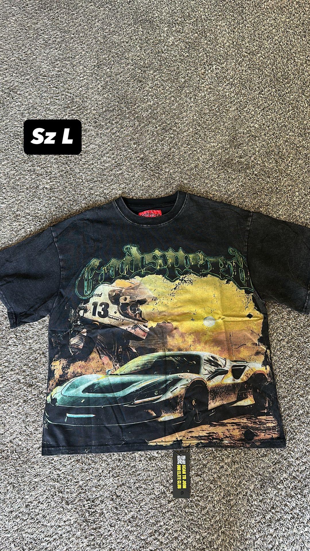 Black Godspeed Tee