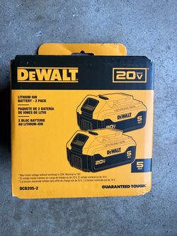 Deawalt 5.0 battery (2)