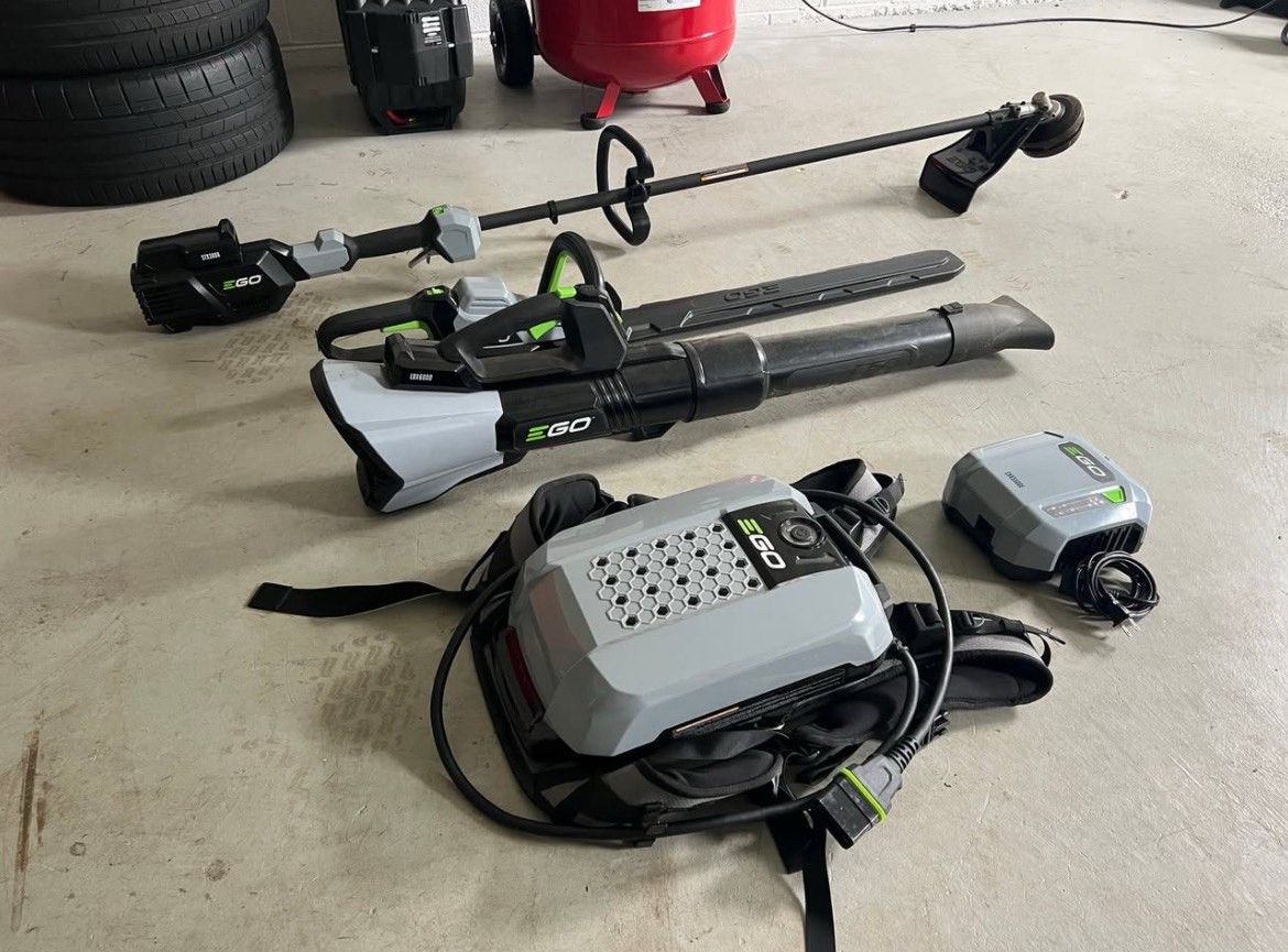 EGO Lithium-Ion Commercial Series Tool Set
