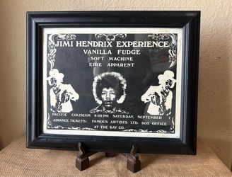 VTG 1968 Jimi Hendrix Handbill