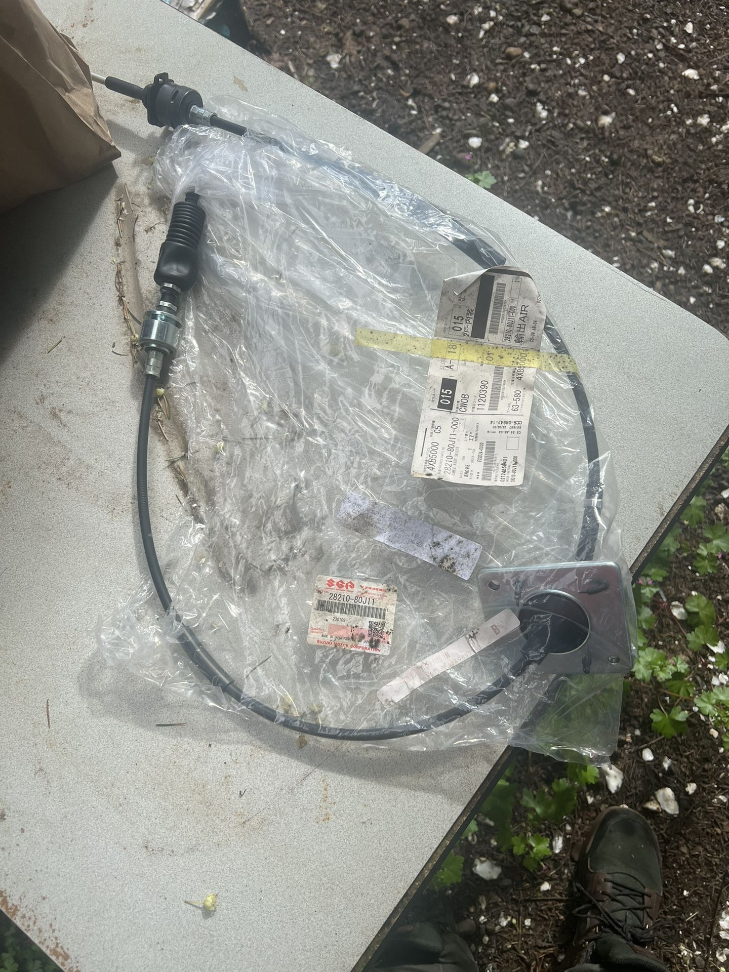 28210-80J11 Suzuki Shift Cable Automatic Transmission Sx4