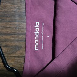 Mandala women's Nursing scrubs size L