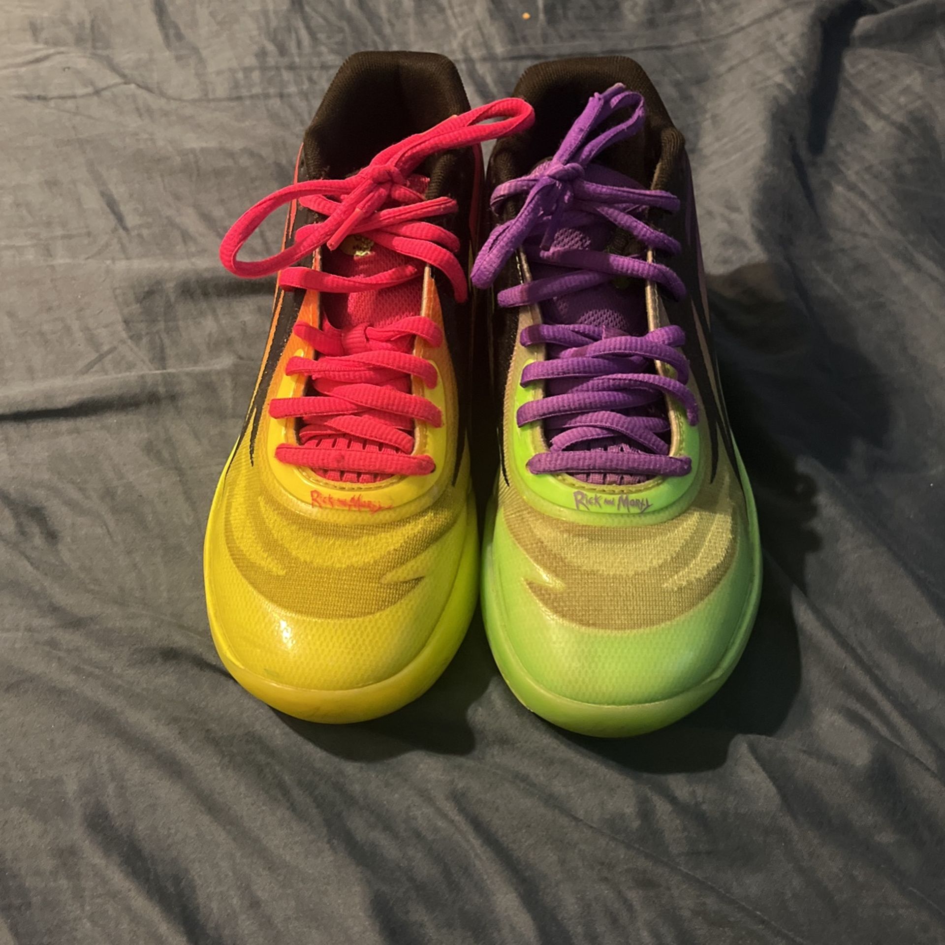 Size 5.5 Used Still Good Condition Lamelo‘S And Morty Or Give Me An Offer