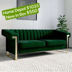 Velvet Loveseat