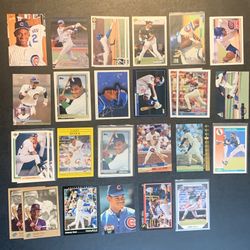 Lot Of Sammy Sosa Baseball Cards
