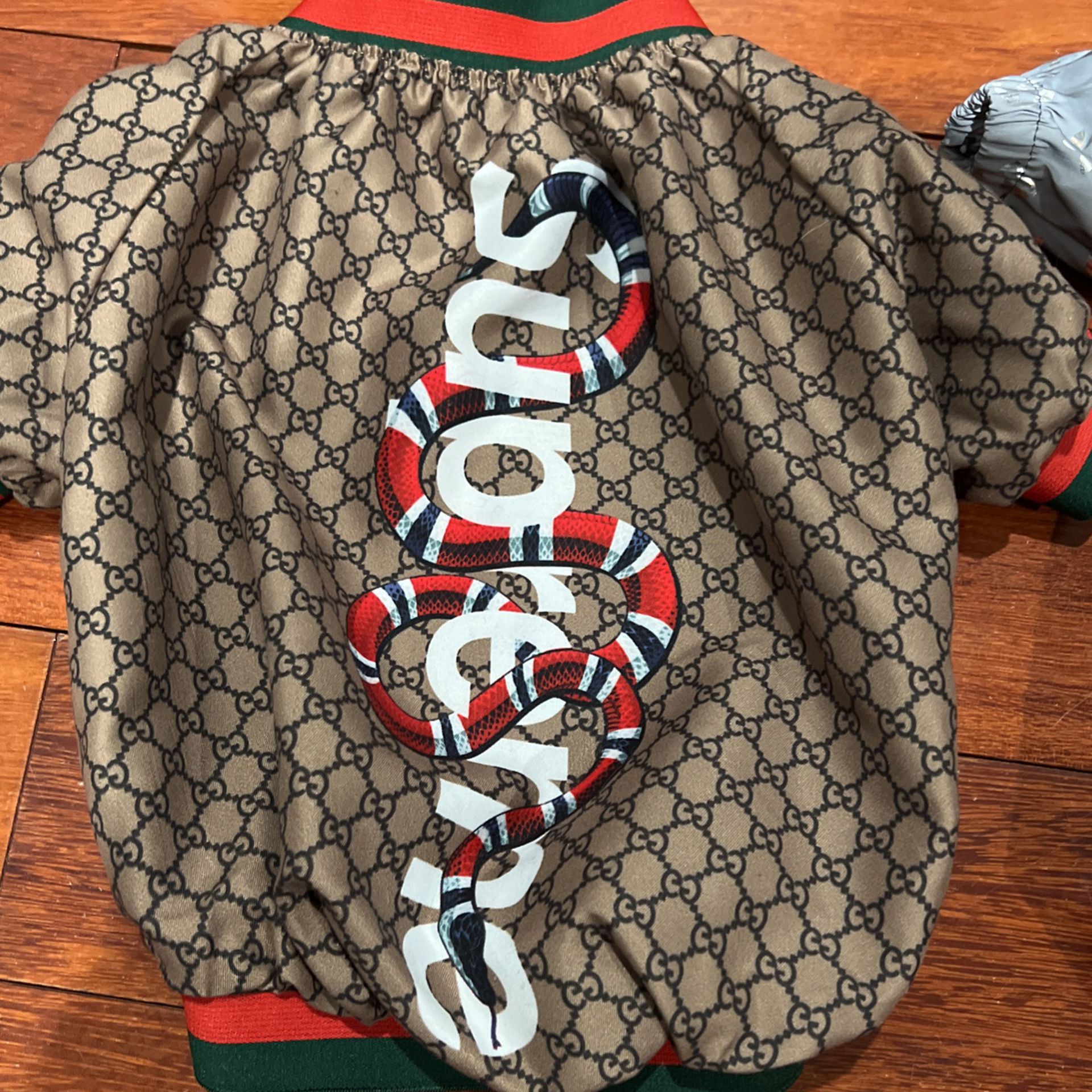Louis Vuitton Gucci Supreme Designer Dog Jackets for Sale in Yorba Linda,  CA - OfferUp