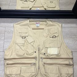 Vintage 1990s Wind River Fishing Tactical Vest 