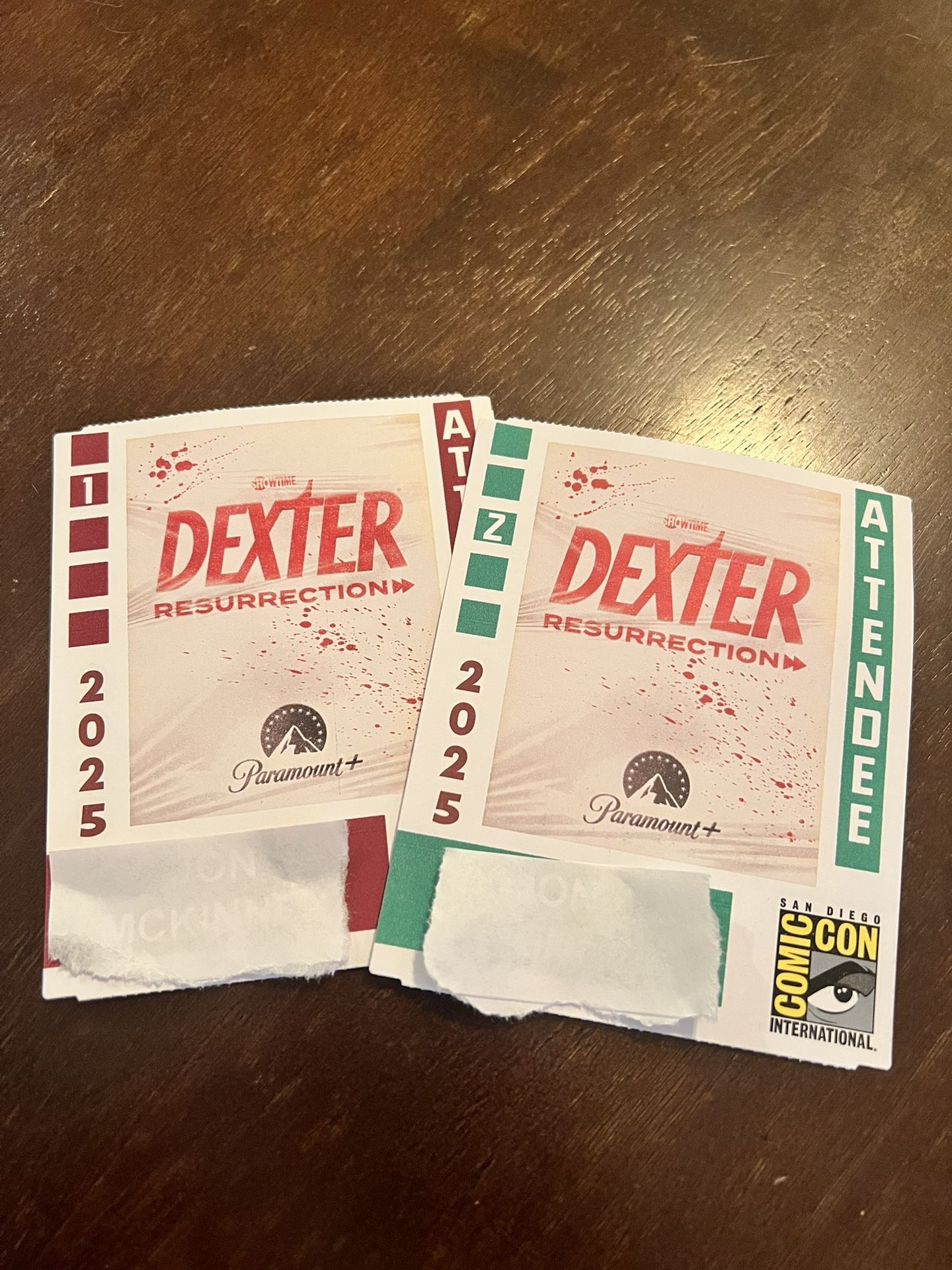 Comic Con Tickets