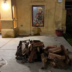 Dry Split Almond Mix Firewood!!!Ready To Burn Seasoned Wood!!!