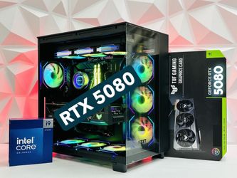 🦊 FOX 68 🦊 FINANCE AVAILABLE 🦊  FOX GAMING PC INTEL I9-14900K | NVIDIA RTX 5080 (16 ) GRAPHICS CARD | 64 GB DDR5 RAM | 2 TB NVME SSD | WIN 11.