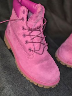 Light burgundy TIMBERLAND