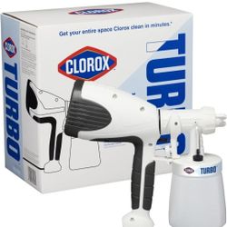Clorox Turbo Power Sprayer brand new box is a bit beat up but item is new never  used