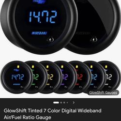 glow shift wideband/ afr guage brand new