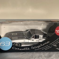 Vintage 1963 Chevrolet Corvette Telephone Collector Quality 