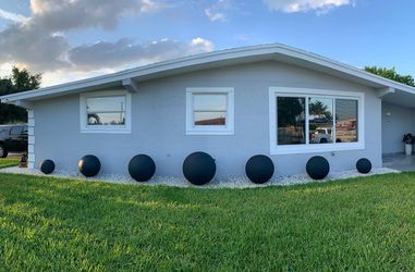 Garden Spheres, Concrete Ball Decoration! Esferas De Concreto, Concrete Spheres, Garden Decoration!