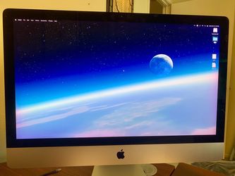 In Excellent Condition , APPLE iMAC 27”, (late 2015) macOS Monterey, 27”, i5 Quad Core, 32GB RAM, 2TB Storage, MS Office