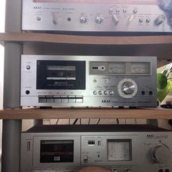 Vintage Cassete Deck AKAI 70s