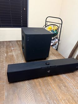 Razer Soundbar and Subwoofer Set