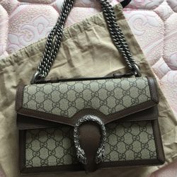 Gucci Wine God Bag Dionysus Series Tiger Head Buckle Chain Shoulder Bag