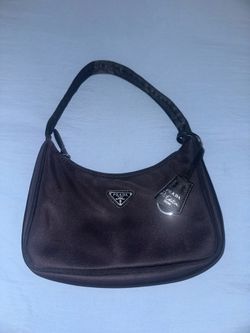 Prada Black Nylon Shoulder Bag
