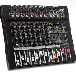 NEW! 8 Channel mixer with bluetooth