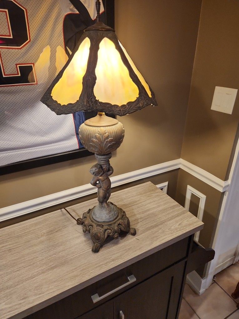 Vintage Art Nouveau Lamp