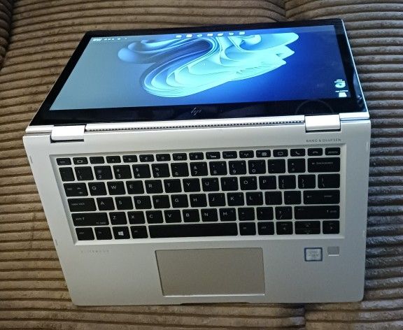 Touchscreen HP EliteBook X360 Laptop Intel Core i5 16 GB RAM Windows 11 Professional