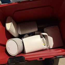 Orbi RBS50v2 With 2 Rbs40v And 3 Satellites 