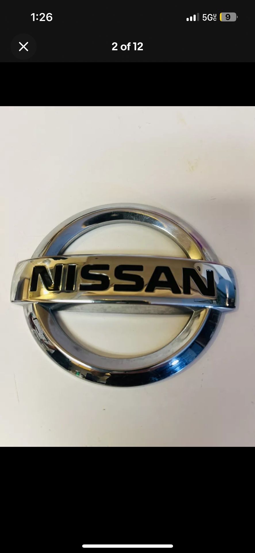 OEM 2013 - 2019 NISSAN SENTRA REAR EMBLEM BADGE LOGO NAMEPLATE