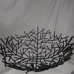 Large Metal Bowl 
