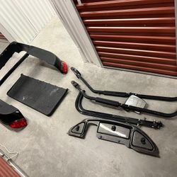 Club Car Go Rear Body, Front Visor, Seat Belts Cushions