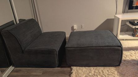 Brand New! XxL Boneless Sofa Lounger w/ Ottoman