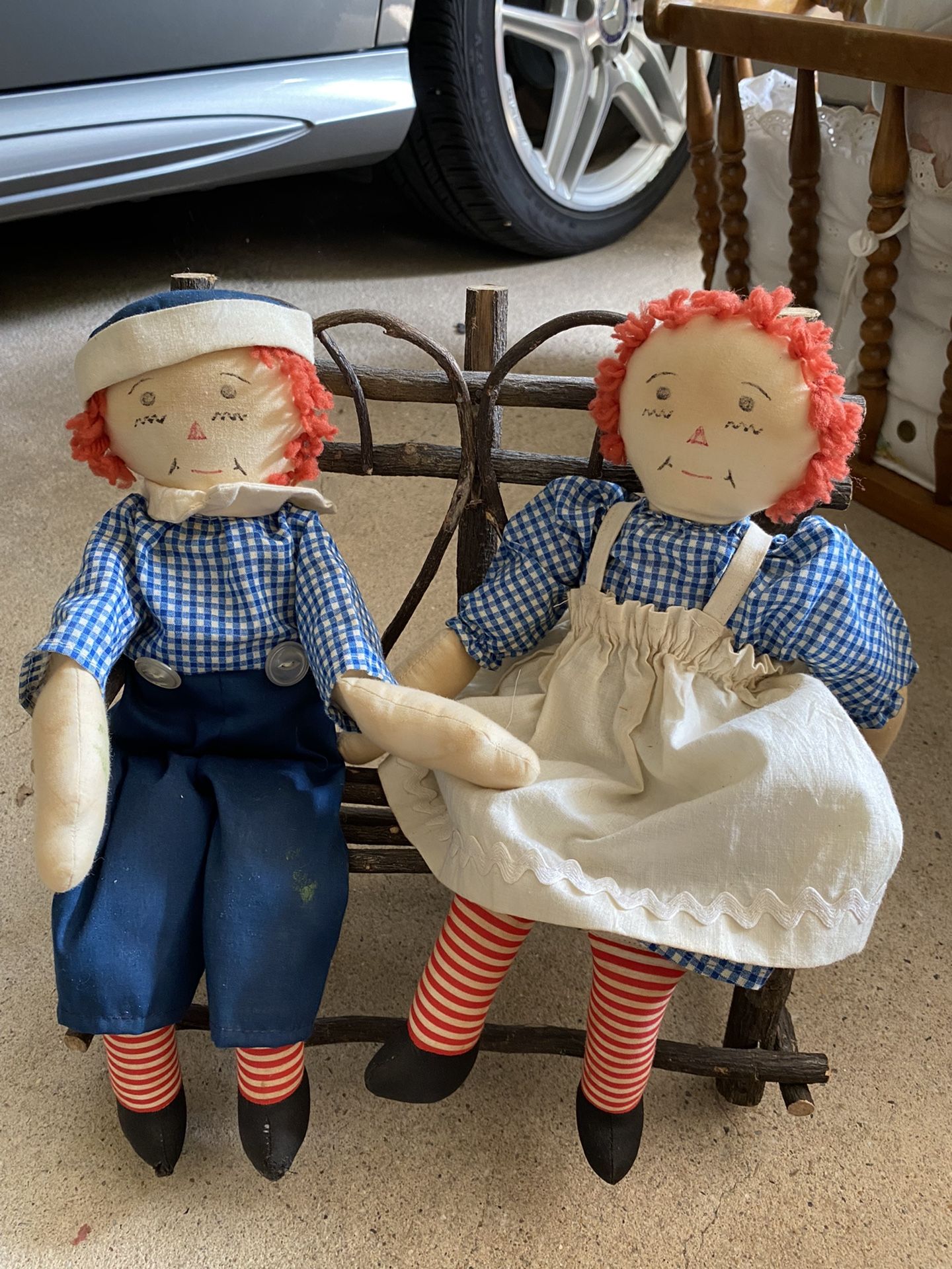 Raggedy Ann and Andy Dolls