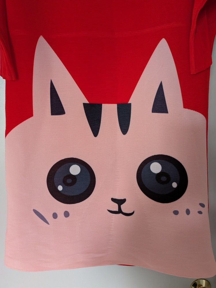 Meow....A-line Accordion Dress