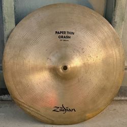 Avedis A Zildjian 15" Paper Thin Crash Cymbal