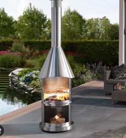 Brand new stainless steel chimney