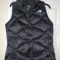 
The North Face 550 Down Aconcagua Puffer Vest Black Jacket M

