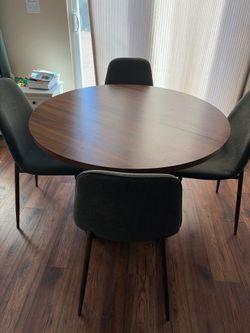 Table and chairs