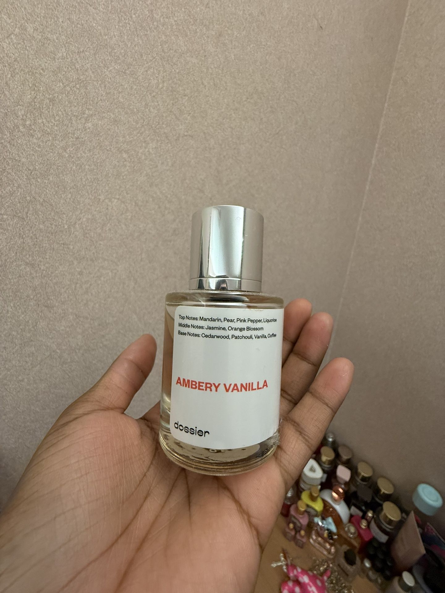 Dossier ambery vanilla