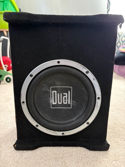 10” dual subwoofer