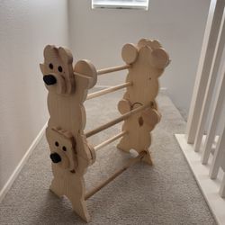 Wooden Bear Bookshelves 