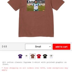 Maradona Tee (brown) Size L