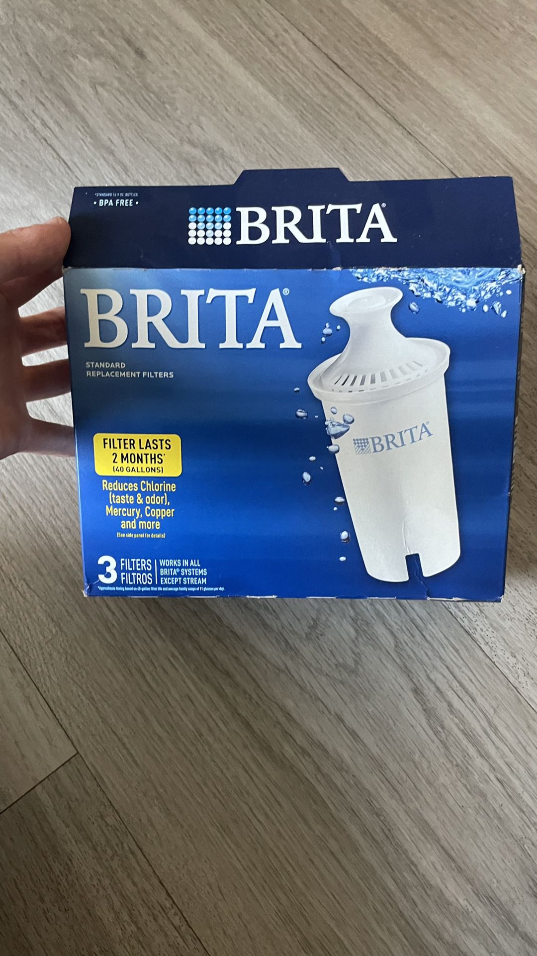 Pack Of 3- Unopened Britta Filters 