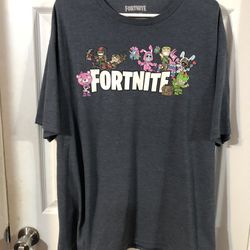 Mens Size 2X Fortnite Theme Tshirt. Excellent Condition Only Wore Once 