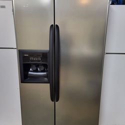 Kenmore Stainless Steel Side By Side Refrigerator 