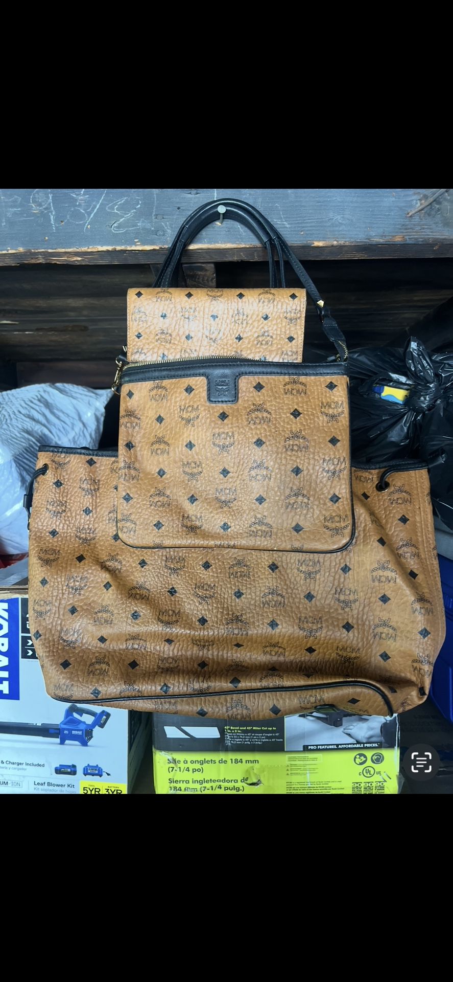 Mcm Tote Bag Authentic 