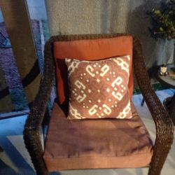 Two Wicker Chairs 