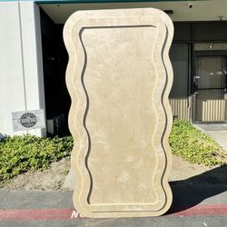 Double Layered Wavy Backdrop Custom Mamparas Backdrops